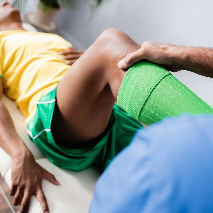 Sports injury care for sports rehab